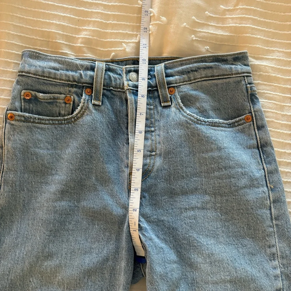 Levi's Wedgie Icon Jeans Tango Talks Light Wash - Picture 4 of 4